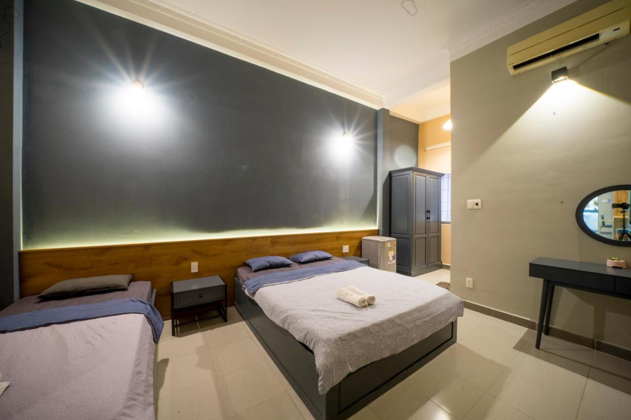 Happy Saigon Hostel โฮจิมินห์ซิตี้ ภายนอก รูปภาพ